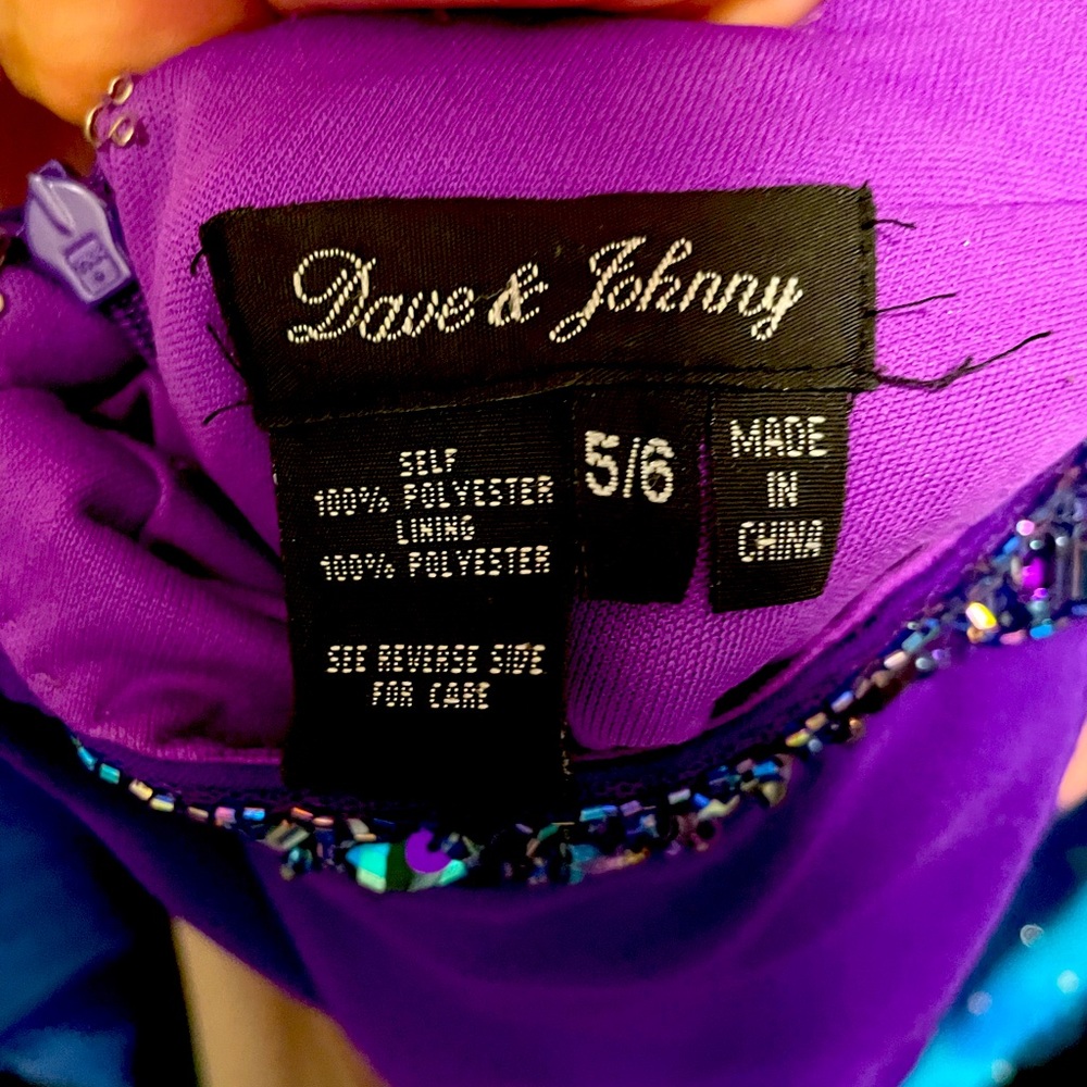 Purple Formal Floor Length Dress with Open Back